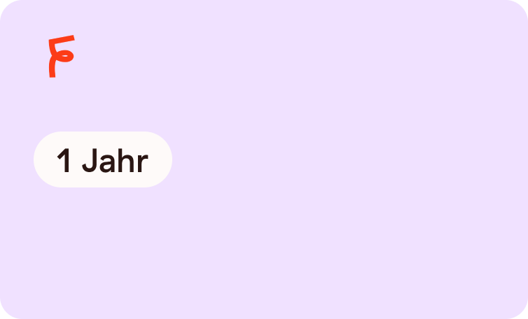 1 Jahr